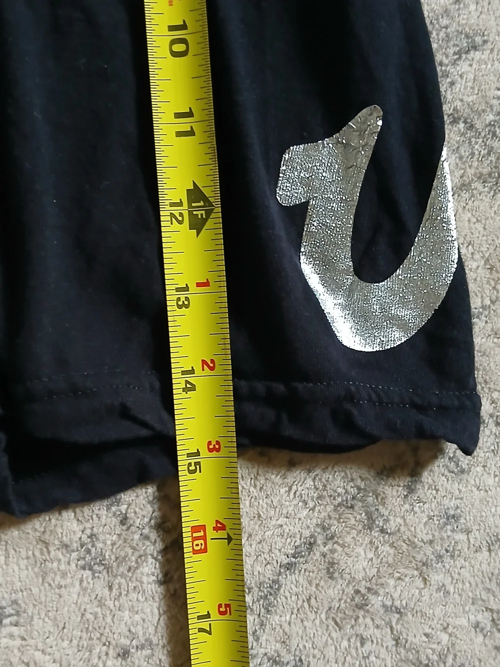True Religion Metallic Horseshoe Graphic T-Shirt